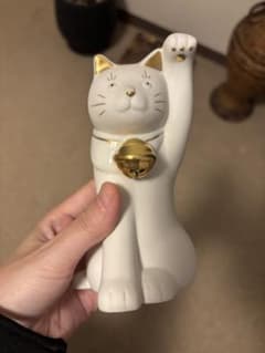 白金の招猫 上出長右衛門窯 - メルカリ