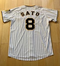 ⑤【美品】阪神タイガース 佐藤輝明選手 前ホーム ユニフォーム O