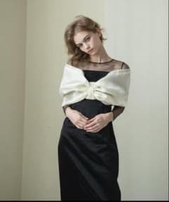 エクミールecmile ribbon tight dress オケージョンドレス - メルカリ