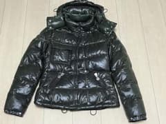 MONCLER☆シャイニーフード付ダウンJKサイズ00茶ジャンク品 - メルカリ