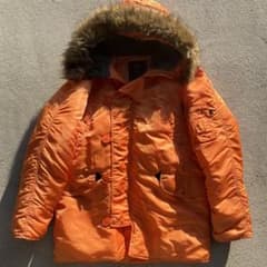 ALPHA INDUSTRIES N-3B 限定モデル M オールオレンジ - メルカリ