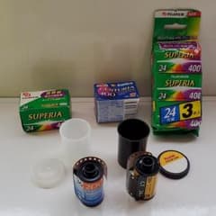 期限切れフィルム フジフィルム コダック コニカ ネガフィルム 7本