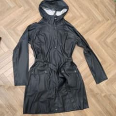 ILSE JACOBSEN ブラックレインコート38 - メルカリ