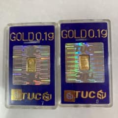 金 GOLD0.1g TUC 景品 - メルカリ