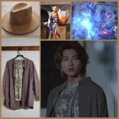 ラスト]仮面ライダーヴラム/ラキア着用衣装3点セットL※一部類似品