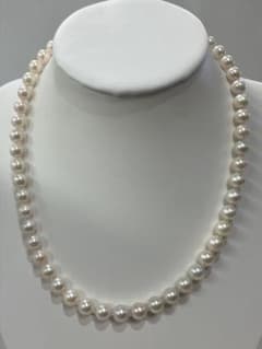 伊勢志摩英虞湾産あこや真珠 7-7.5mm パールネックレス - メルカリ