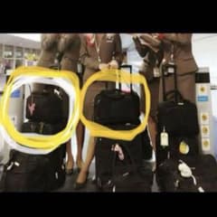 数量限定)超レア❣️アシアナ航空_客室乗務員_バッグ - メルカリ