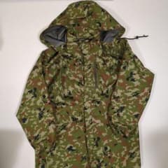 GORE-TEX迷彩柄 雨衣 上下セット ゴアテックス フード付M - メルカリ