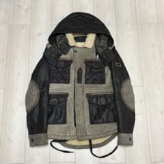 特別品】 Dolce & Gabbana 00s レザー ムートンジャケット - メルカリ