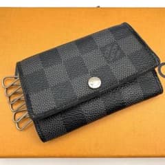 ルイヴィトン ダミエグラフィット ミュルティクレ6 キーケース 6連 黒