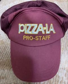 ピザーラ（PIZZA-LA）PRO-STAFF キャップ 帽子 非売品 - メルカリ