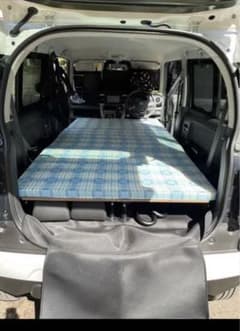 最終値下げ】車中泊用 手作りフラットベッドキット スズキハスラー