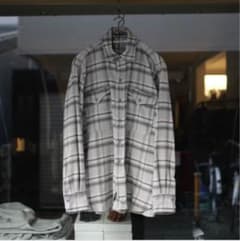 25AW maatee&sons カシミヤネルシャツ 2 グレー - メルカリ