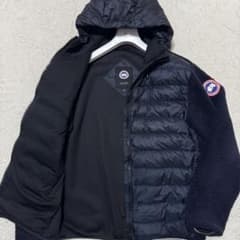 美品 XL相当 カナダグース ハイブリッジ ボアフリース切り替え ダウン