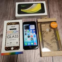 iPhone SE 第3世代 64GB 美品 おまけ大量 バッテリー94% - メルカリ