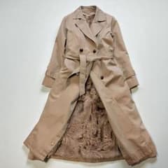 希少 オンワード ラムウールライナー トレンチコート M くるみボタン