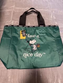 極美品 レスポートサック ×ピーナッツ75周年 リバーシブルトート