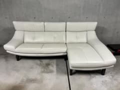 tjhs様専用】カリモク家具 ZU4649 左肘シェーズロングソファ - メルカリ