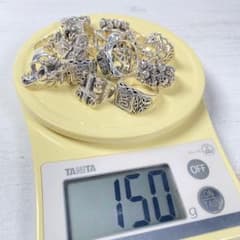 シルバー925リング 15個150g 925刻印 まとめ売り 銀精錬用 - メルカリ