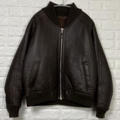 良デザイン U.B By FEDI ムートンジャケット リアルムートン 肉厚 M