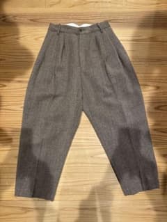 HED MAYNER スラックス ベージュヘリンボーン - メルカリ