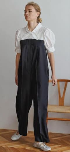 36】Cen. my clozetteマリンオールインワン グレー 36 - メルカリ