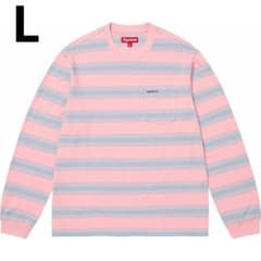 Supreme シュプリーム Stripe Pocket L/S Top ロンT - メルカリ
