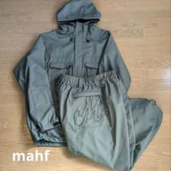 MAHF マーフ ウェア セットアップ カーキ 上下XL スノーボード - メルカリ