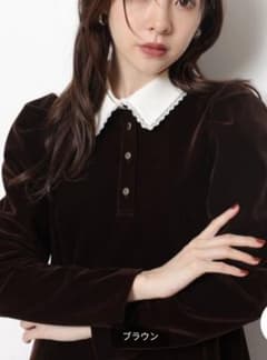 ベルベットミニカラーワンピース！！ リランドチュール - メルカリ