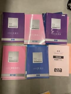 ena 5年生 テキスト 一年間分 全教科完全セット - メルカリ