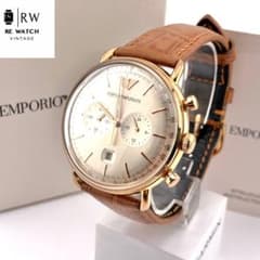 8-16 EMPORIO ARMANI AR-11106 クロノグラフ 腕時計 - メルカリ