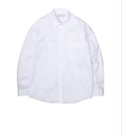 Graphpaper ホワイト 長袖シャツ | Shop at Mercari from Japan! | Buyee