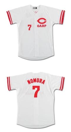 新品・未開封】広島東洋カープ 野村謙二郎 復刻ユニフォーム Lサイズ