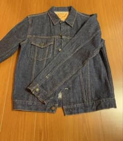 濃紺 デニム Gジャン orSlow M 美品 - メルカリ