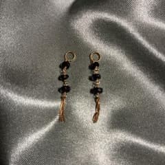 最終】クアラントット18Kサファイアイヤリングチャーム - メルカリ