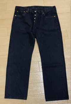 リーバイス 501 ブラック デニム BLACK 赤耳 サークルRタブ ビックE