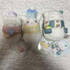 ポケモンセンター ゆきだるま ピカチュウ カビゴン ヤドン 3個セット