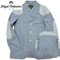 良品 ナイジェルケーボン マロリージャケット 高密度ダンガリー