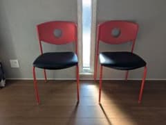 OLD IKEA】イケア STOLJAN ストルヤン 2脚セット レッド - メルカリ