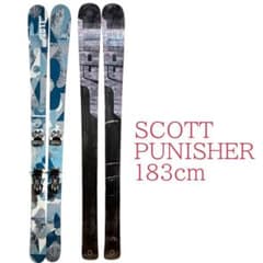 SCOTTパニッシャー 183cm オールマウンテン バックカントリー 山スキー