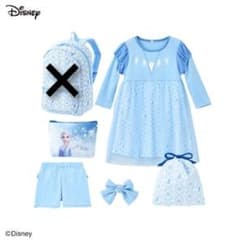 新品 しまむら ハッピーバッグ アナと雪の女王 エルサ 5点セット