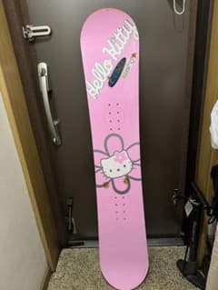 Hello Kitty スノーボード ピンク - メルカリ