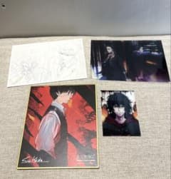 東京喰種EX 4セット 金木研色紙＆霧嶋絢都カード ウタクリアカード