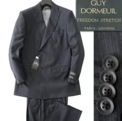 新品】サヴィルロウ DORMEUIL ウール スーツ YA6 濃灰 紺 - メルカリ