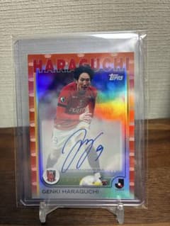 2025 topps Jリーグ 浦和レッズ 原口元気 25枚限定直筆サインカード