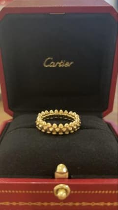 タイムセール中！【美品】クラッシュ ドゥ カルティエ リング SM PG