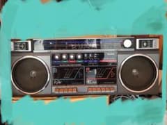 昭和銘機 ラジカセ RISING 4BAND RC-2030ダブルカセット - メルカリ