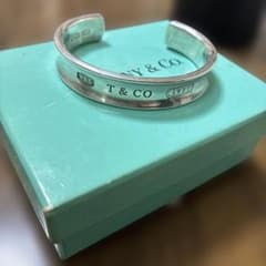 Tiffany & Co. 925シルバーバングル 1997年製 - メルカリ