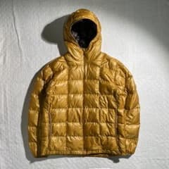 モンベル U.L.ダウンインナーパーカー ダウンジャケット ゴールド