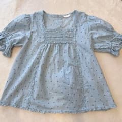 最終値下げ ピンクハウス 水玉フリルブラウス 定価24200 - メルカリ